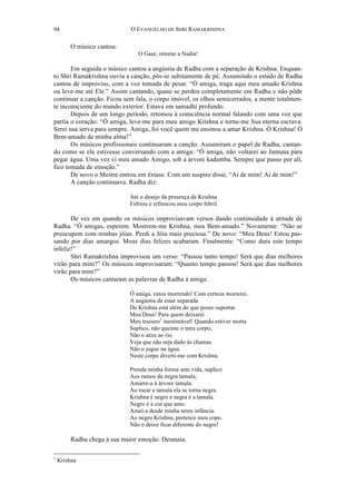 O evangelho de sri ramakrishna