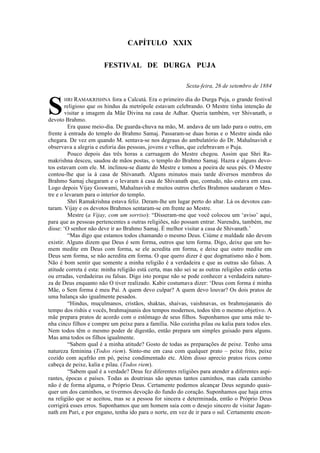 O evangelho de sri ramakrishna