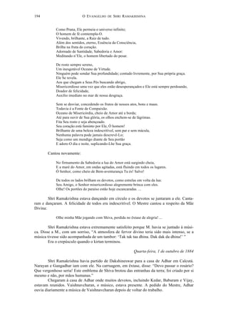 O evangelho de sri ramakrishna