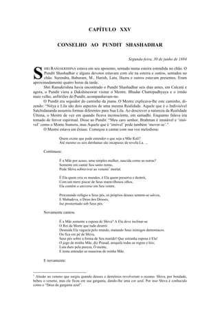 O evangelho de sri ramakrishna