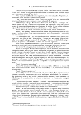 O evangelho de sri ramakrishna