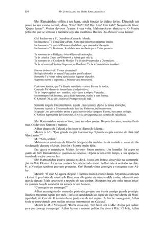 O evangelho de sri ramakrishna