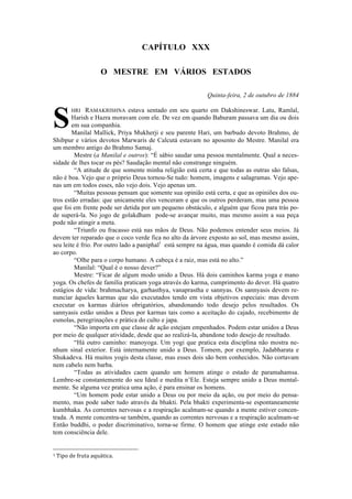 O evangelho de sri ramakrishna