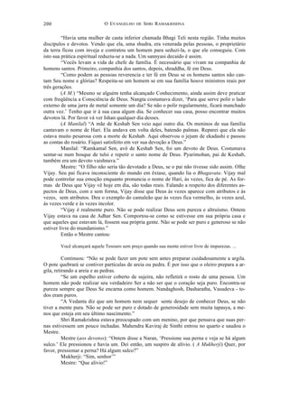 O evangelho de sri ramakrishna