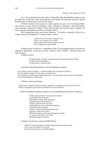 O evangelho de sri ramakrishna