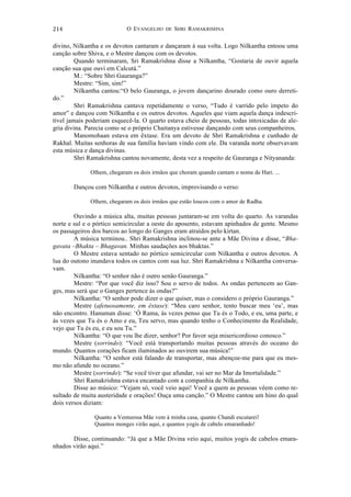 O evangelho de sri ramakrishna