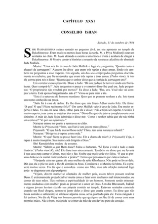 O evangelho de sri ramakrishna