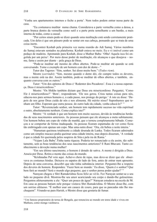 O evangelho de sri ramakrishna