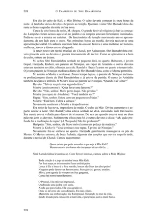 O evangelho de sri ramakrishna