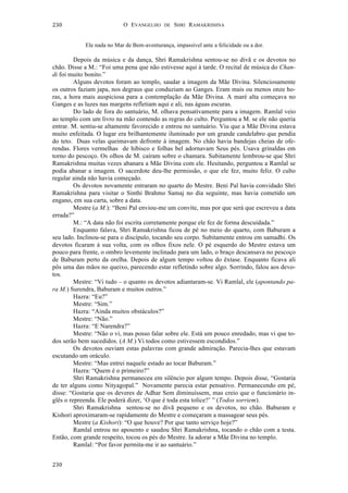 O evangelho de sri ramakrishna