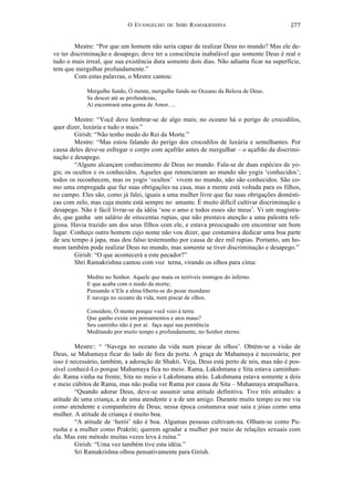 O evangelho de sri ramakrishna