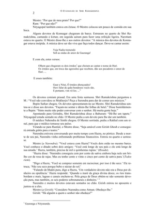 O evangelho de sri ramakrishna