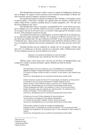 O evangelho de sri ramakrishna