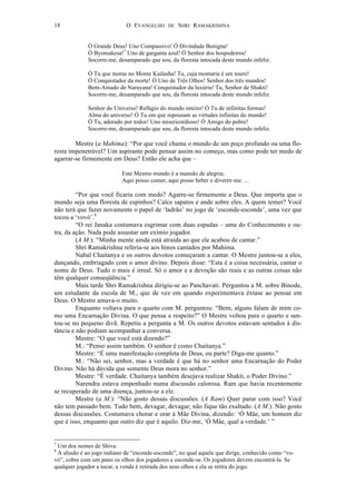 O evangelho de sri ramakrishna