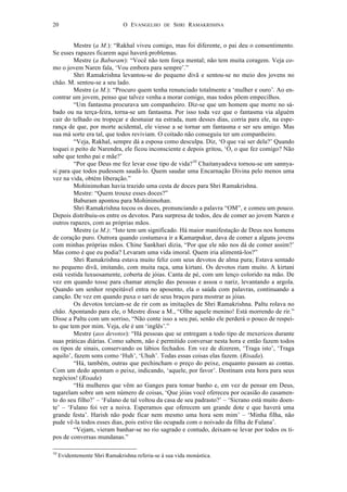 O evangelho de sri ramakrishna