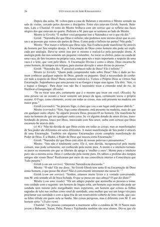 O evangelho de sri ramakrishna