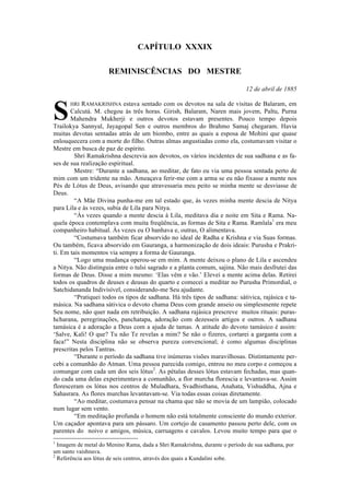 O evangelho de sri ramakrishna