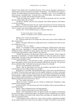 O evangelho de sri ramakrishna