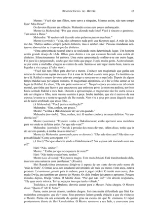 O evangelho de sri ramakrishna