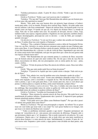 O evangelho de sri ramakrishna