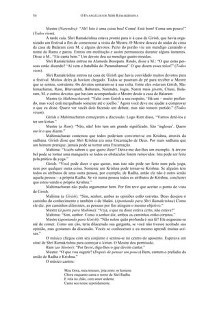 O evangelho de sri ramakrishna