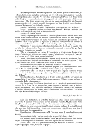 O evangelho de sri ramakrishna