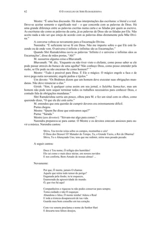 O evangelho de sri ramakrishna