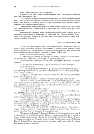 O evangelho de sri ramakrishna