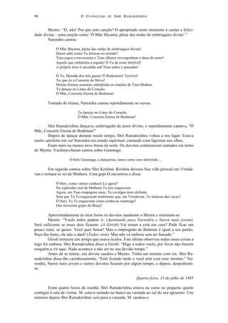 O evangelho de sri ramakrishna