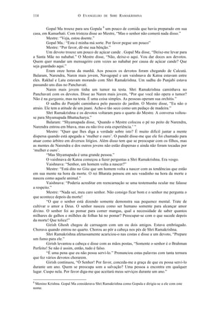 O evangelho de sri ramakrishna