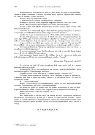 O evangelho de sri ramakrishna