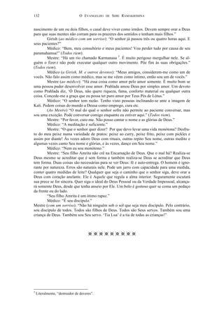 O evangelho de sri ramakrishna