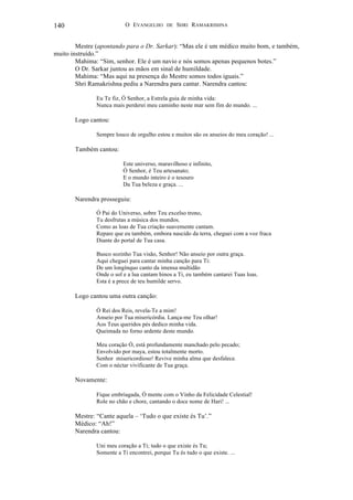 O evangelho de sri ramakrishna