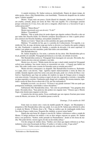 O evangelho de sri ramakrishna