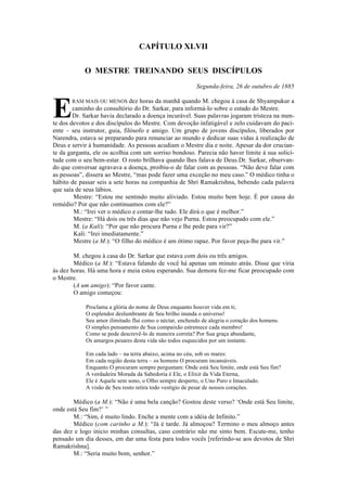 O evangelho de sri ramakrishna