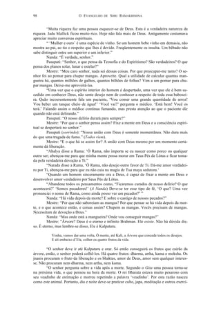 O evangelho de sri ramakrishna