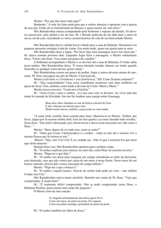 O evangelho de sri ramakrishna