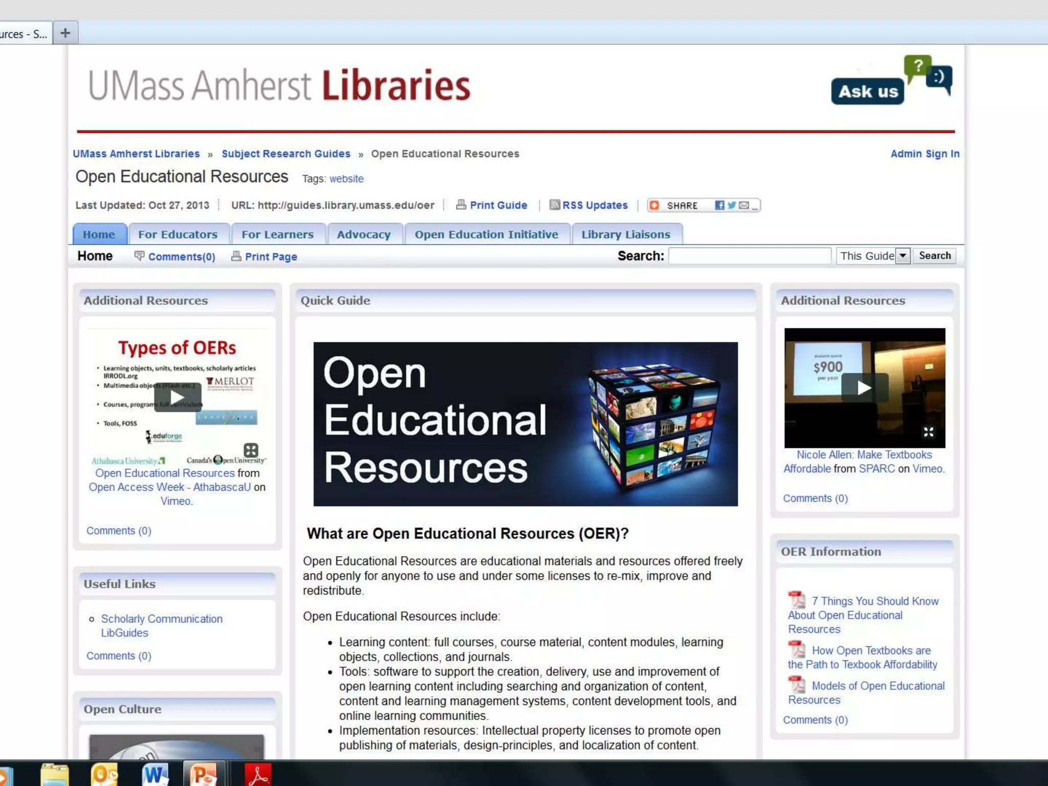 April 23, 2012 Living the Future
Conference
1
6
 