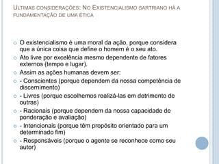 O Existencialismo   LucréCio Sá