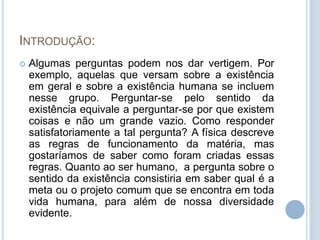 O Existencialismo   LucréCio Sá
