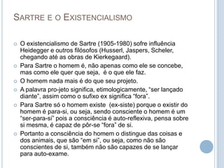 O Existencialismo   LucréCio Sá