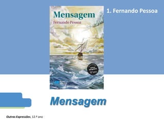 Mensagem
1. Fernando Pessoa
Outras Expressões, 12.º ano
 