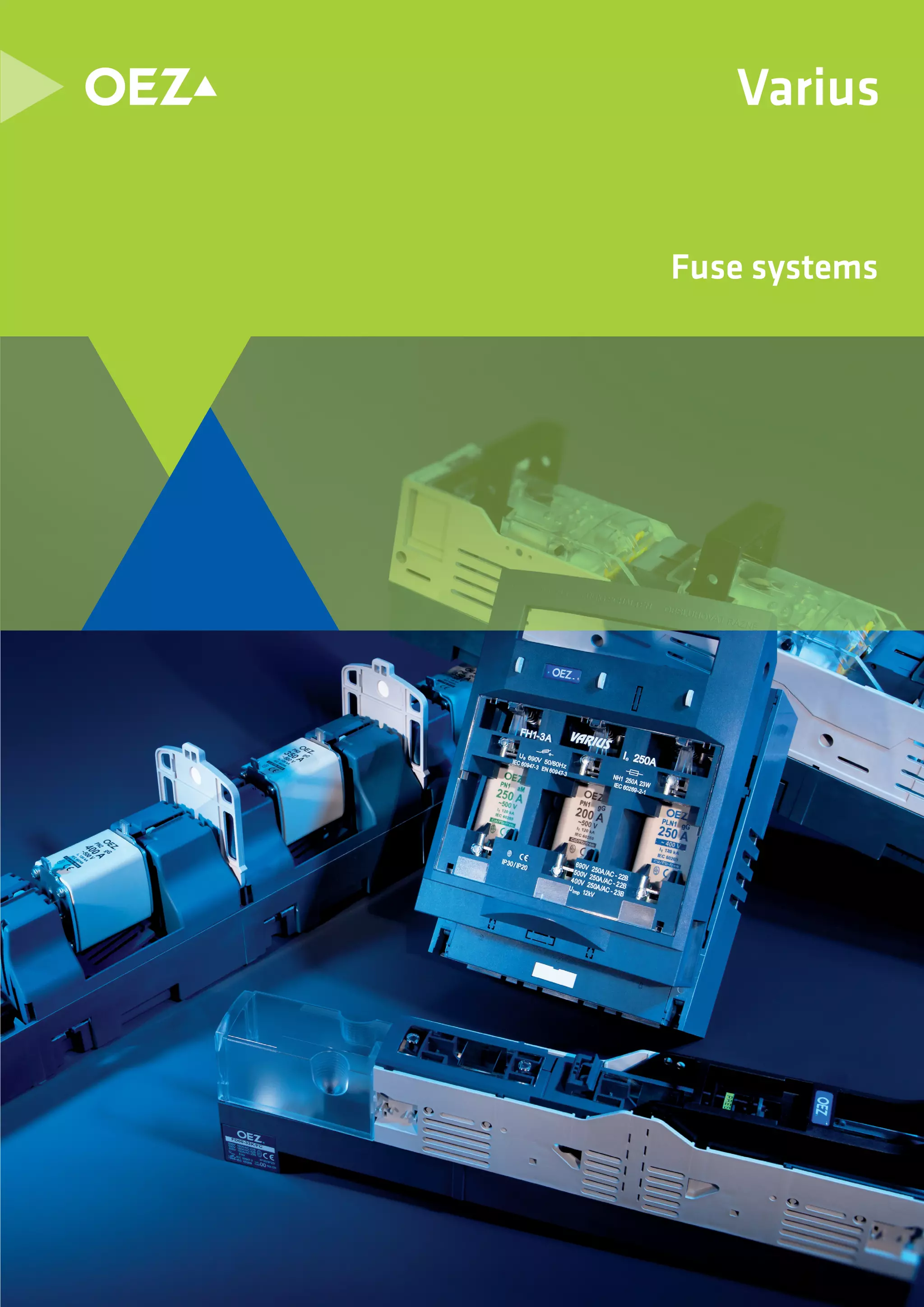Thông số kỹ thuật cầu chì hãng OEZ, OEZ fuse Catalogue | PDF