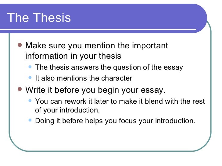 how to make a thesis statement about poverty