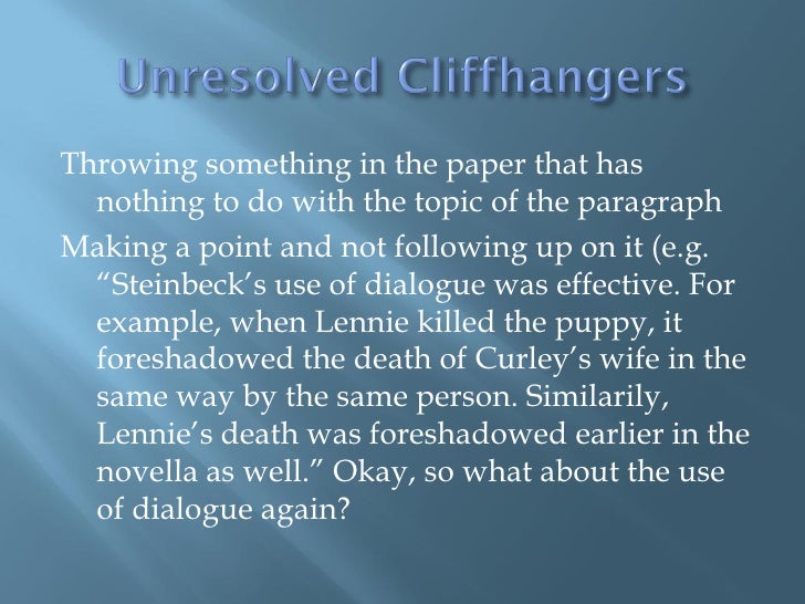 5 paragraph essay mice and men