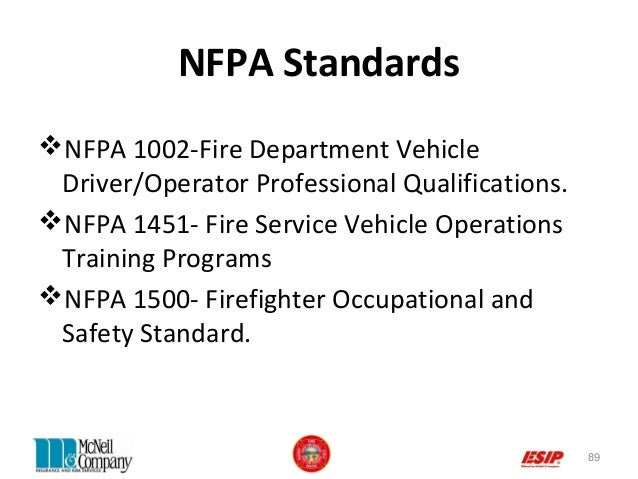 OFA EVOC NFPA 1002