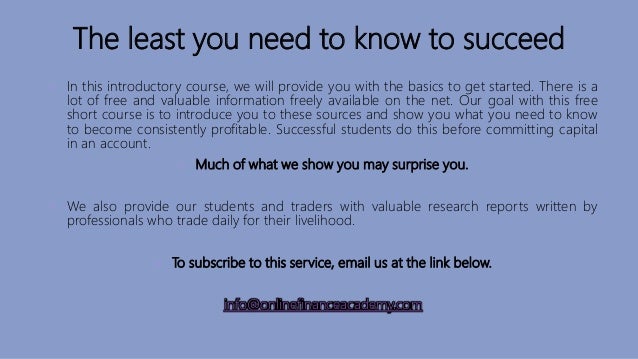 Free Trading Course Trade Forex As A Second Income - 