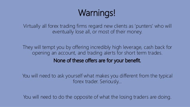 Free Trading Course Trade Forex As A Second Income - 