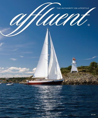 Cover of Summer Issue of Affluent Magazine