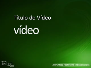 Título do Vídeo 